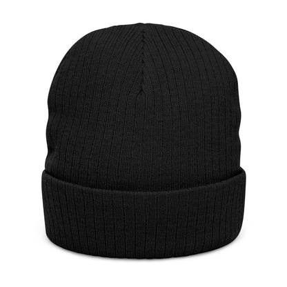 Ribbed Knit Beanie (Embroidery)