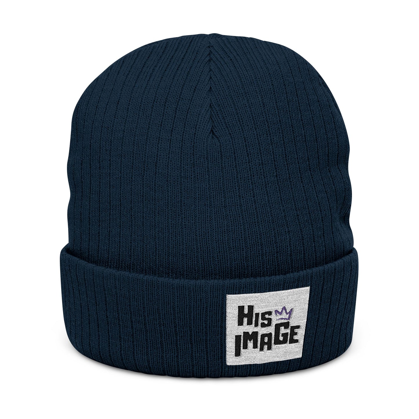 Ribbed Knit Beanie (Embroidery)