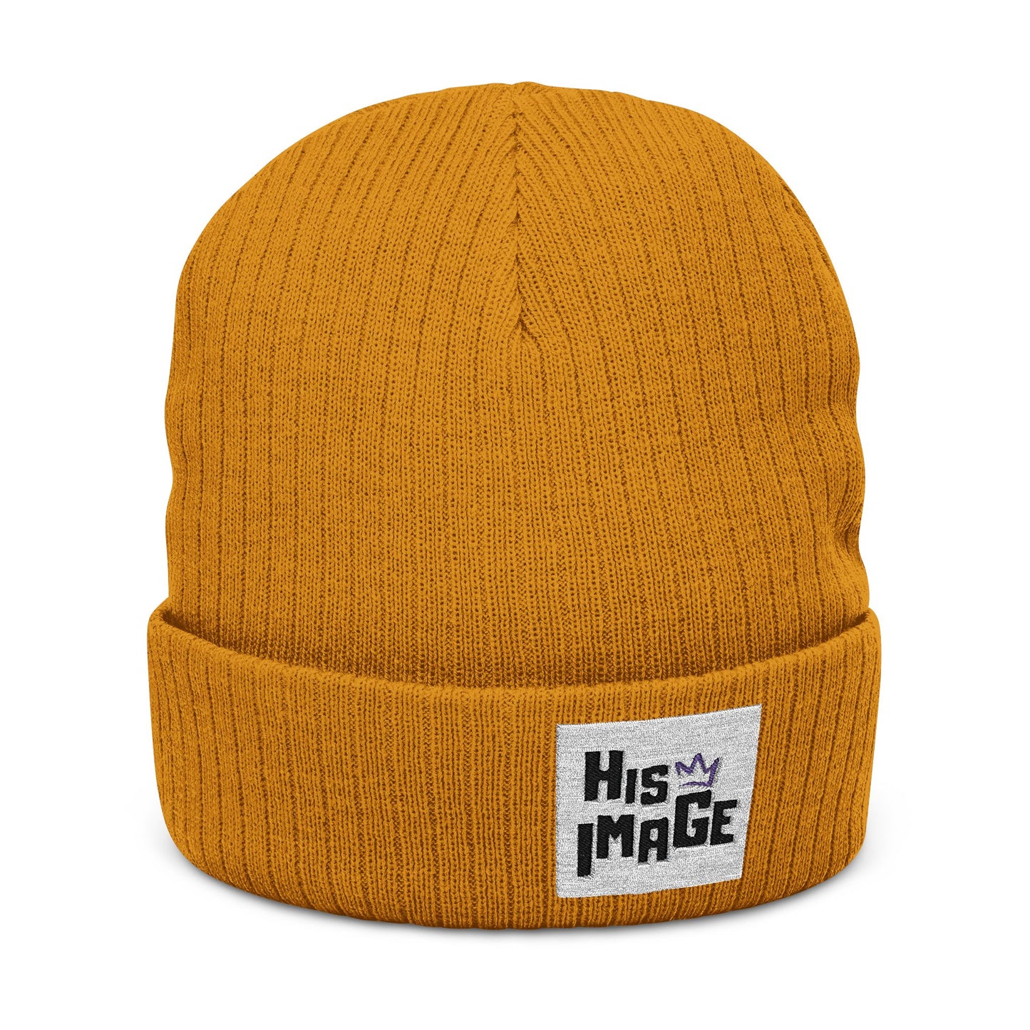 Ribbed Knit Beanie (Embroidery)