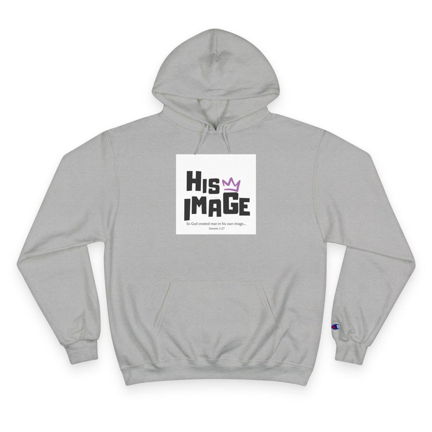 His Image Champion Hoodie - Stylish Faith-Inspired Sweatshirt