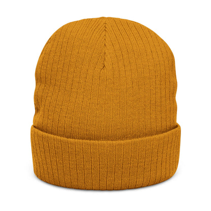 Ribbed Knit Beanie (Embroidery)