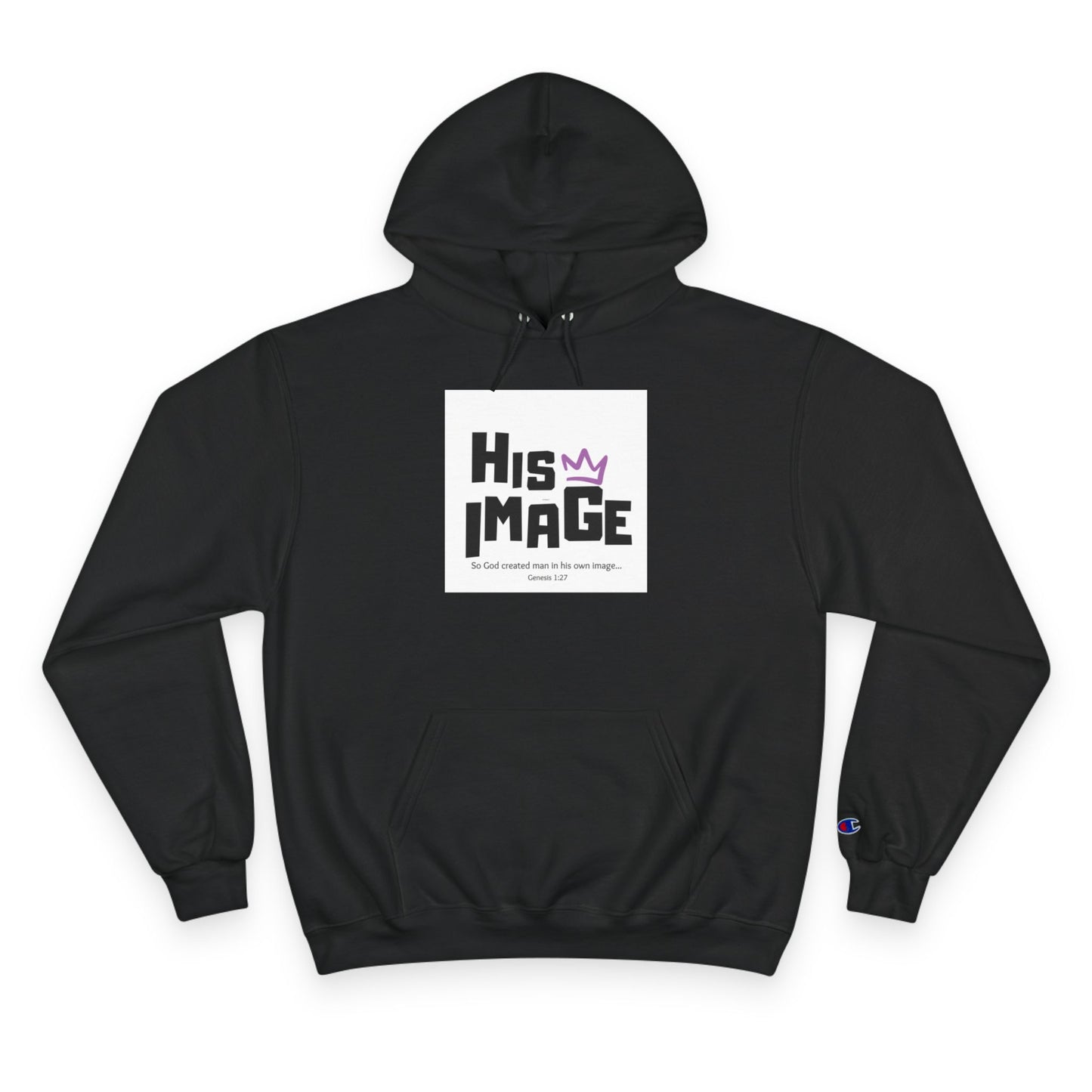 His Image Champion Hoodie - Stylish Faith-Inspired Sweatshirt