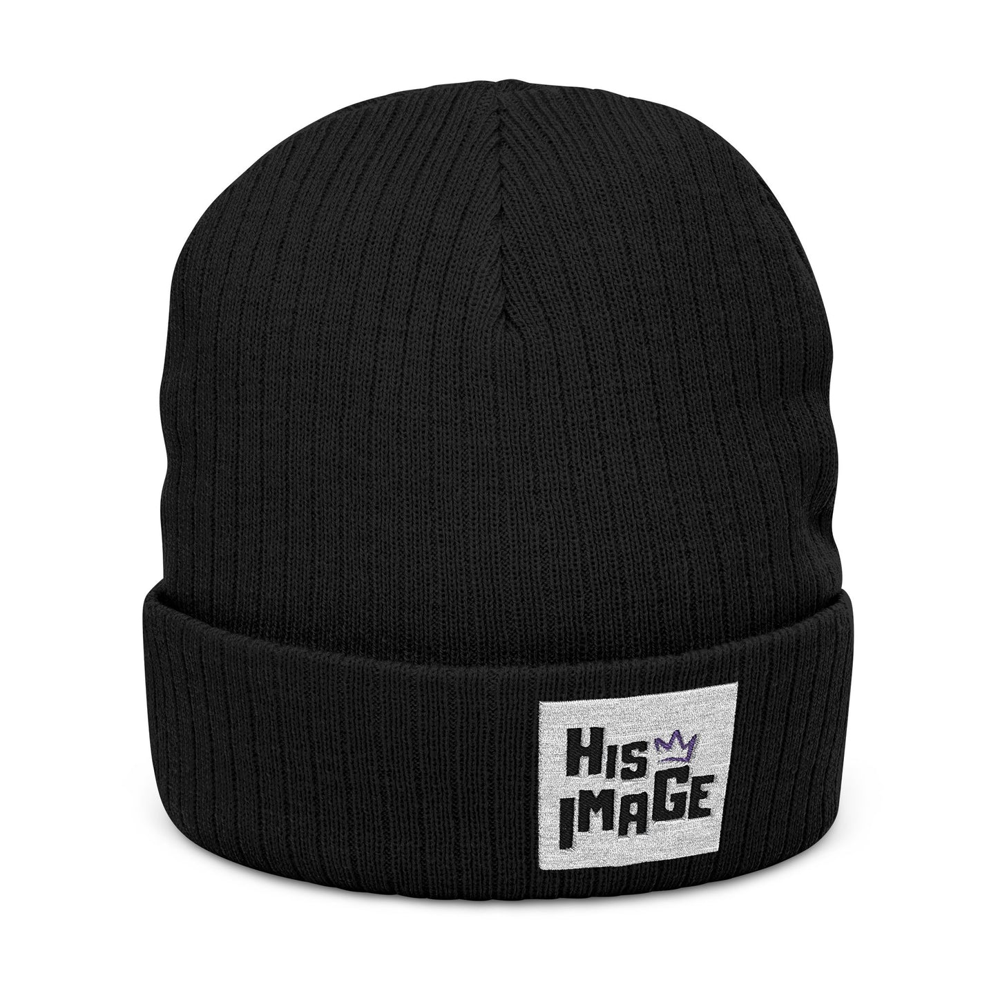 Ribbed Knit Beanie (Embroidery)